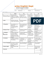 Short Story Rubric