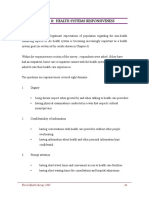 Chapter 8: Health Systems Responsiveness