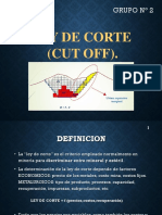 Ley de Corte - Met. Expl. Superficial