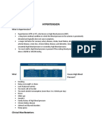 Hypertension Written Report