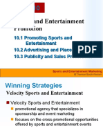 Sports and Entertainment Promotion