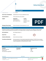 1: Identification of The Material and Supplier