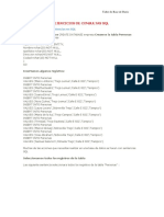 Ejercicio Sentencias SQL PDF