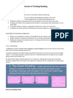 Developmental Reading Theories of Reading