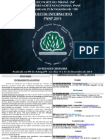 Boletim Informativo PNNP 2019