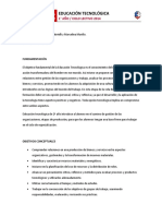 Educación Tecnológica 2° Año PDF