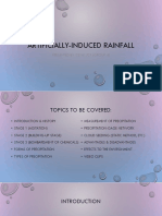 Artificially Induced Rainfall PDF