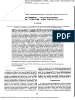 The Journal of Nutrition, Health & Aging Nov/Dec 2006 10, 6 Proquest Psychology Journals