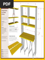 Estante Rustica Pinus Projeto Empoeirados PDF