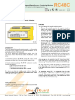 RC48C Ground-Fault Ground-Continuity Monitor