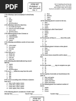 Worksheet - 3: Ntse SST