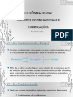 Eletrônica Digital I - Circuitos Combinacionais II - CODIFICAÇÕES