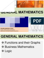 General Mathematics Eduard M Albay