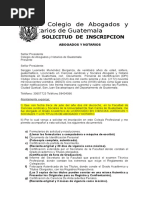 Formularios Abogados y Notarios