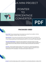 Pointer To Percentage Converter