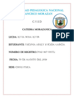 Guia de Catedra de La Morazanica