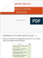 Vector Calculus 2018 (Civil Engineering)