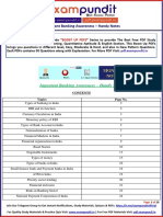 Important Banking Awareness Handy Notes