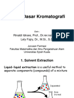 Dasar Dasar Kromatografi: Rinaldi Idroes, Prof., DR - Rer.nat., S.Si. Lely Fajry, DR., M.Si., S.Si