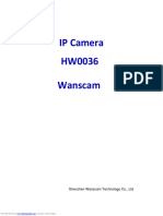 IP Camera HW0036 Wanscam: Shenzhen Wanscam Technology Co., LTD