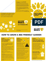 Act For Bees Flyer