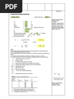 Early Thermal Cracking Calculations