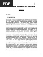 Obtención Del Alcohol Etílico A Partir de La Naranja