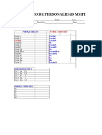 MMPI-abreviado Clave e Interpretacion