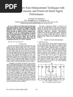 A Simple Slew Rate Enhancement Technique With Improved Linearity and Preserved Small Signal Performance