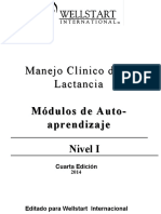 Manejo Clínico de La Lactancia - Módulos de Autoapredizaje PDF