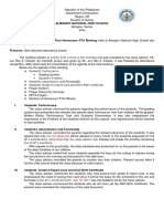 Minutes of Hpta Meeting Sample  