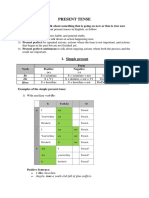 Handout Present Tense