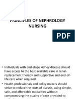 Principles of Nephrology Nursing