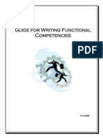 Guide For Writing Functional Competencies (Annotated)