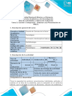 Guía de Actividades y Rúbrica de Evaluación - Tarea 3. Control e Integración