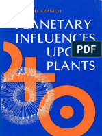 Planetary Influences Upon Plants - Cosmological Botany - E.M. Kranich