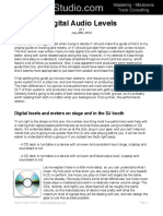 Digital Audio Levels!: Digital Levels and Meters On Stage and in The DJ Booth!