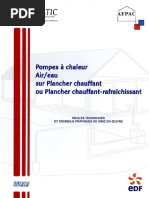 Afpac Guide Technique 2 Pompe A Chaleur Air Eau Plancher Chauffant Et Chauffant Rafraichissant