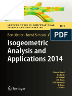 Isogeometric Analysis and Applications 2014