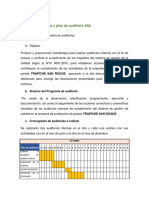 Programa y Plan de Auditoria AA2