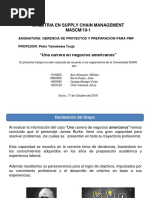 Caso - Una Carrera en Negocios Americanos