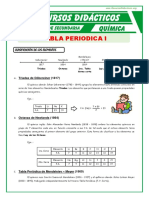 Clasificación de La Tabla Periódica Primero de Secundaria