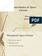 Biomechanics of Space Closure