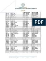 Tabela de Aplicação de Central Da Fiat