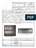 Reporte Radiografico RT 01 19