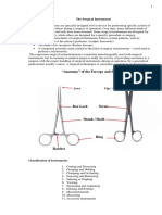 "Anatomy" of The Forceps and Scissors