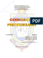 Trabajo Concreto Pretensado PDF