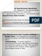 Synchronous and Asynchronous Operations