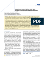 Mutagenic Alkyl-Sulfonate Impurities in Sulfonic Acid Salts