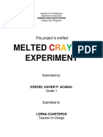 Melted Experiment: This Project Is Entitled